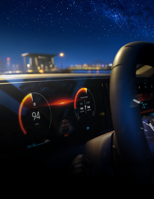 painel megane e-tech