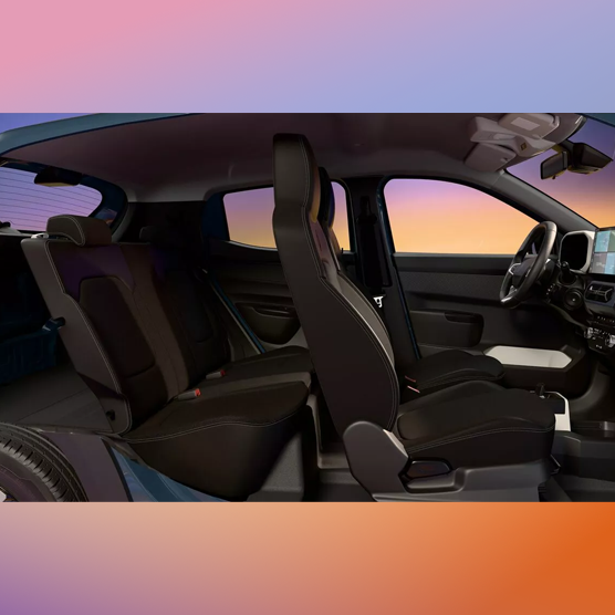 espaço interno kwid e-tech