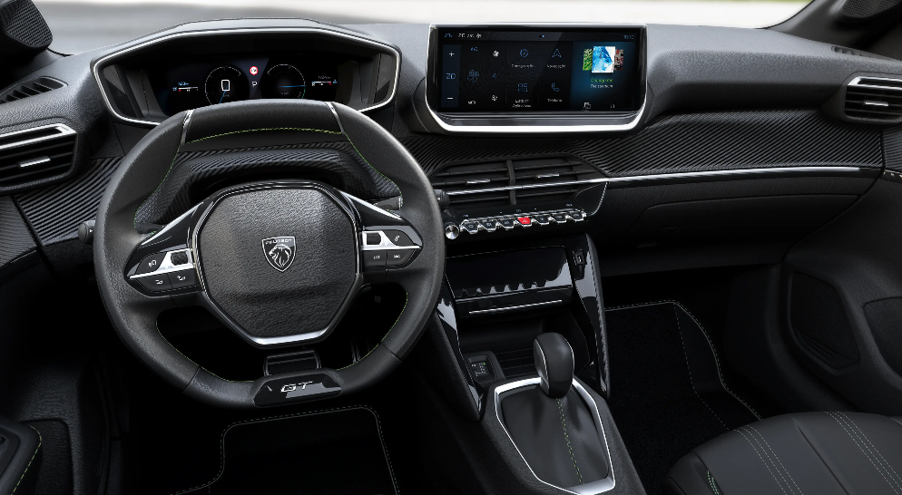 CONSOLE peugeot 208
