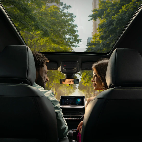 Teto panoramico Peugeot 208